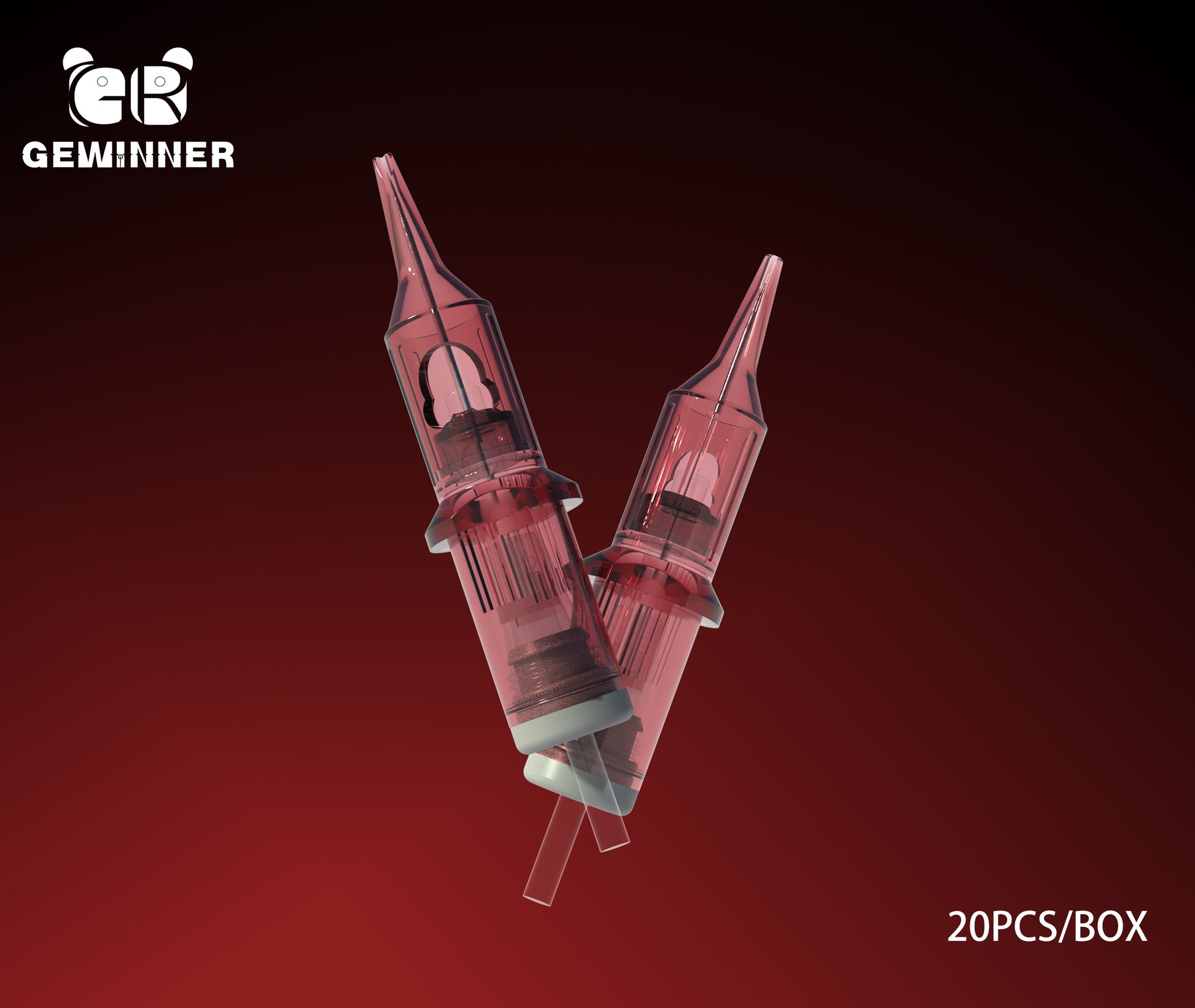 Gewinner Round Shader (RS) Cartridge - #12 (0.35mm) Tattoo Needle